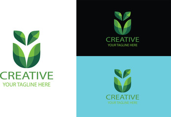 modern logo design vector