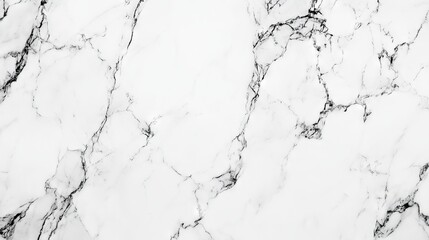 Obraz premium Elegant white marble texture with subtle veining and smooth natural stone surface for background or design element