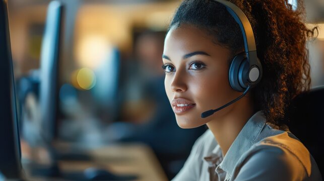 A woman excels in coordinating outsourced services, managing schedules and ensuring customer satisfaction with her team