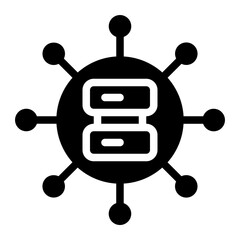 Topology Solid Icon