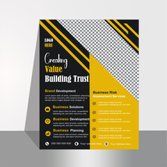 Creative professional a4 flyer, flyer template layout design, business flyer, Business brochure flyer design layout template, corporate banners and leaflets .


