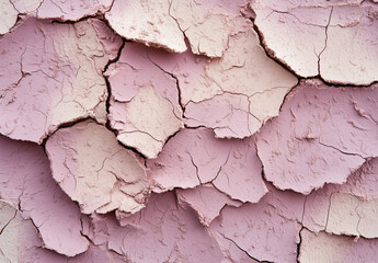 Pink clay cosmetic texture on the background, close-up. Close-up of a pink creamy swatch.