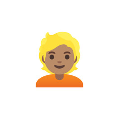 Blonde Person Emoji
