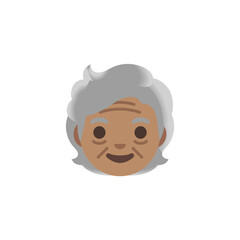 Fototapeta premium Old Person Emoji 