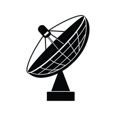 a satellite modems on white background.eps