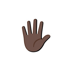 Obraz premium Open Hand Gesture