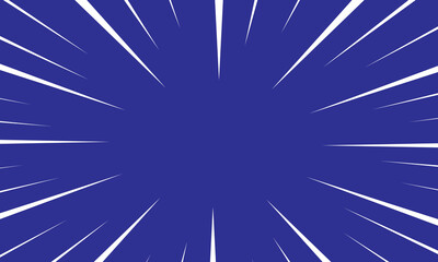 Fototapeta premium Abstract Comic Book Style Flash Explosion. Radial Lines on Background. Bright Light Thunder Burst. Flash Electric Glow. Speed Lines Manga Frame. Vector illustration. EPS 10