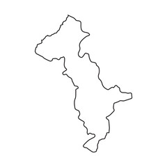 Fototapeta premium Thimpu city map, Bhutan