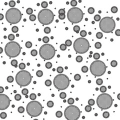 seamless pattern with circles