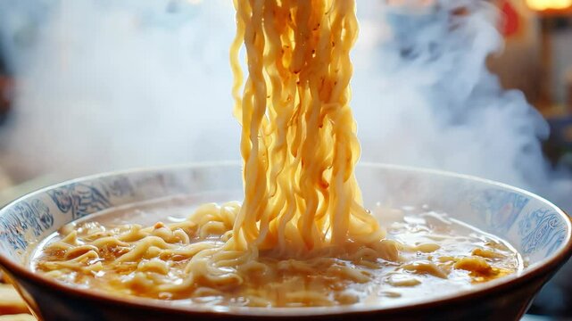 A bowl of delicious noodles