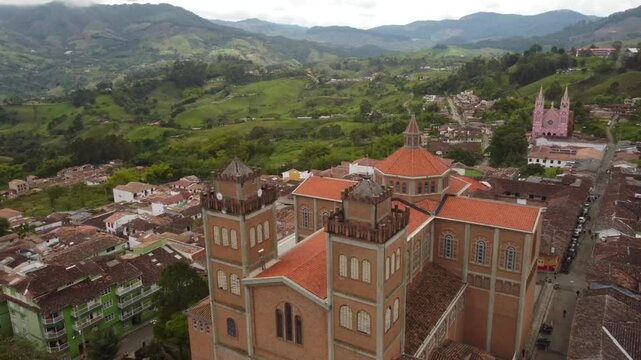 Jerico cathedral from dji view