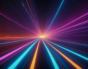 abstract background with rays