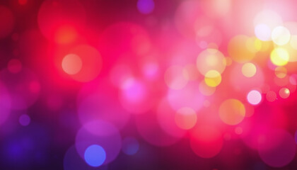 Fototapeta premium Abstract Color Spectrum of curves, lines and angles, diagonal stripes and concentric circles with bokeh effect
