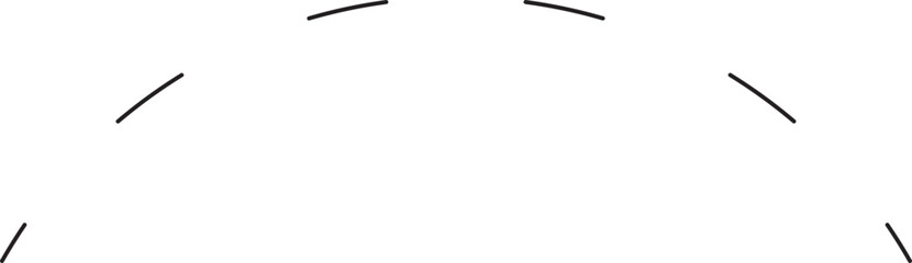 Dotted arc