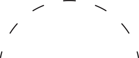 Dotted arc
