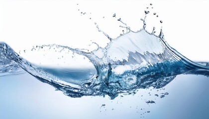 Obraz premium Water Splash, Liquid, Clean, Pure, Aqua - Abstract backgrounds