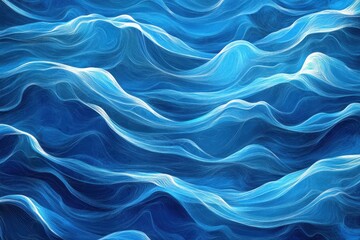 Fototapeta premium Abstract Waves Pattern Background for Artistic and Modern Designs
