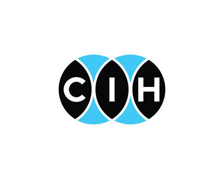 CIH logo design vector template. CIH