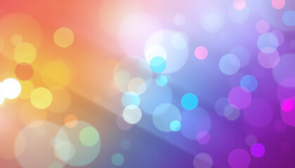 Obraz premium Abstract Color Spectrum of curves, lines and angles, diagonal stripes and concentric circles with bokeh effect