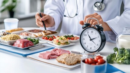 Balanced Meal Preparation and Time Management by Nutritionist