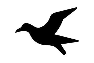 Gull silhouette