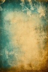 Obraz premium Vintage grunge background texture, with dark brown and blue tones, and dust particles