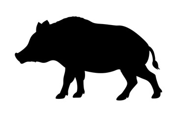 Beaver silhouette of Boar