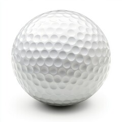 Perfectly crafted white golf ball resting on a smooth surface, ideal for any golfing enthusiast looking to elevate their game