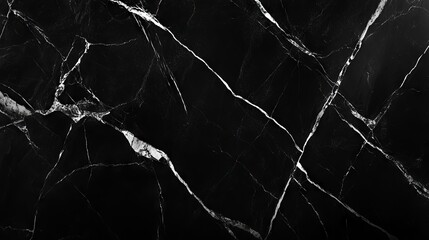 Luxurious natural black marble texture wallpaper, high-resolution stone ceramic tile for interior wall art, elegant design backdrop for home and commercial interiors