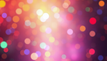 Fototapeta premium Abstract Color Spectrum of curves, lines and angles, diagonal stripes and concentric circles with bokeh effect