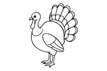 Turkey outline design 