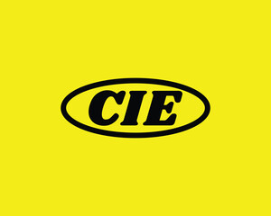 CIE logo design vector template. CIE