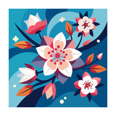 Abstract organic pattern design