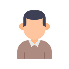 Illustration of an Man Faceless Avatar