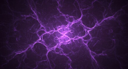Fototapeta premium Abstract Purple Energy Burst