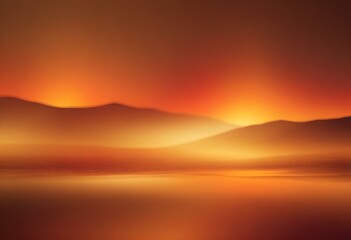 Abstract Gradient Background Black, Amber, and Gold Fluid Blends