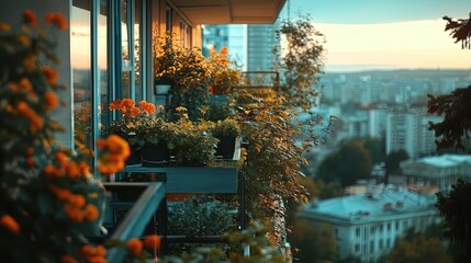 sustainable urban apartment complex with vertical gardens: a vibrant city oasis – perfect as a poster for modern sports interiors!