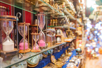 Arabian Souvenirrs At The Market In Oman