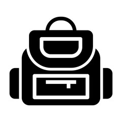 backpack Solid icon