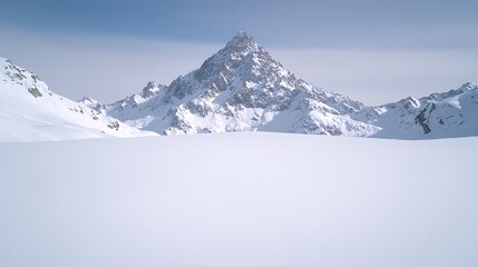 Obraz premium Majestic snowy mountain range under aurora borealis arctic region landscape photography winter wonderland aerial view natural phenomenon