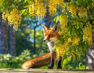 Im Fr&uuml;hling unter Bl&uuml;ten