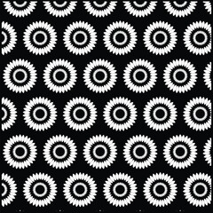 seamless pattern with gears