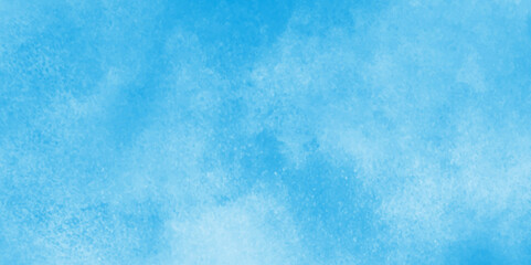 Abstract gradient light sky blue shades watercolor background on white paper texture.Light blue background with watercolor,The sky blue texture clouds, blue watercolor paper texture background,
