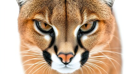 Obraz premium Close Up Portrait Of A Caracal Cat