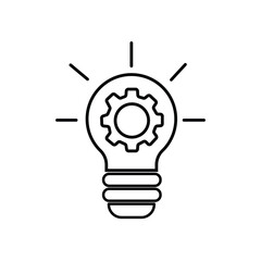 Innovation icon vector isolated.