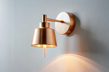Modern Metal Wall Lamp, Stylish Interior Lighting Fixture, Minimalist Home Decor
