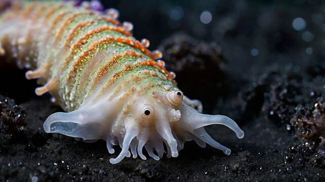 A Bobbit Worm . A holographic bobbit worm.