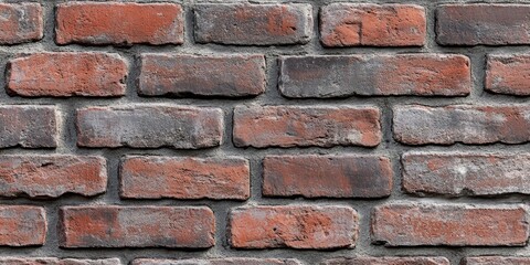 Obraz premium High Quality Image of Brick Wall Texture This is a detailed image showcasing the texture of a brick wall, providing a clear depiction of its high quality design.