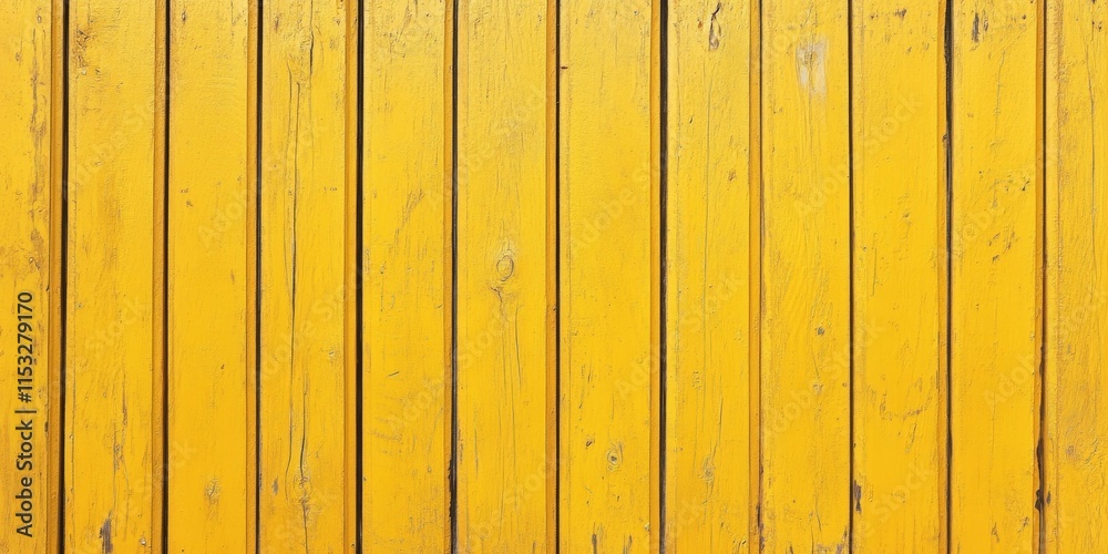 Canvas Prints Close up view of a yellow wooden panel background, showcasing the rich texture and vibrant hue of the yellow wooden panel, ideal for a variety of creative projects featuring yellow wooden panels.