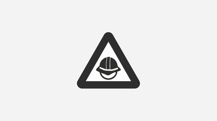 Professional Under Construction Icon for Construction Projects with Helmet and Tools